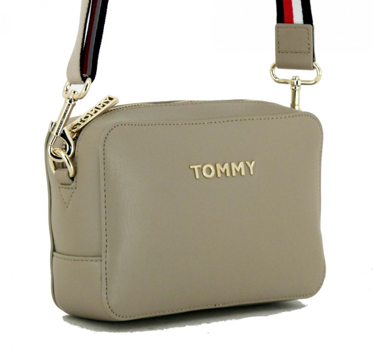 Tommy Hilfiger Kleintasche Iconic Camera Bag Beige