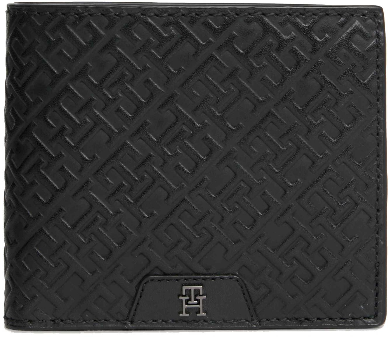 Tommy Hilfiger Leder Geldbörse Herren Monogramme TH Mono Leather  