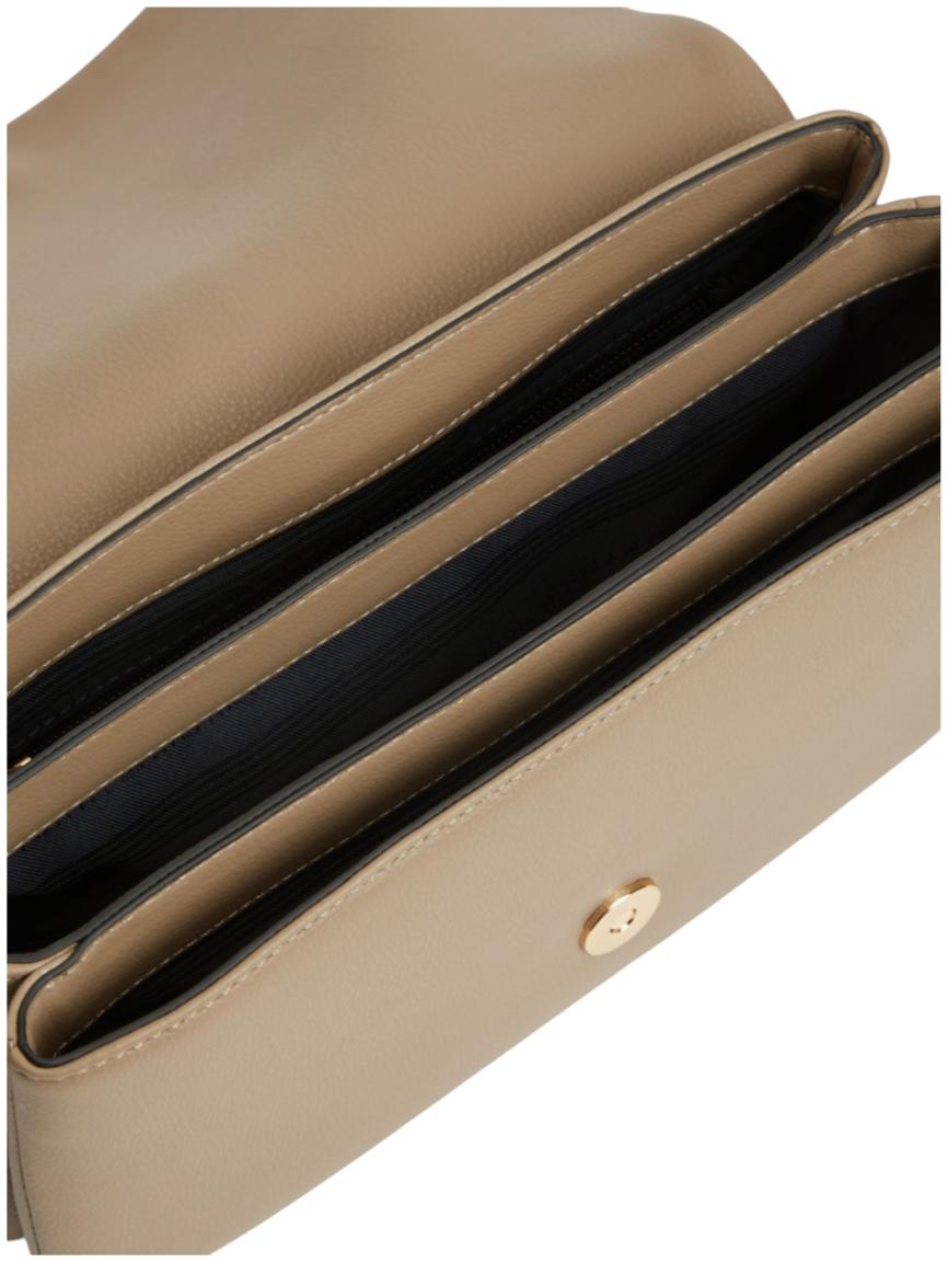 Tommy Hilfiger Libre Conv Flap Überschlagtasche Taupe