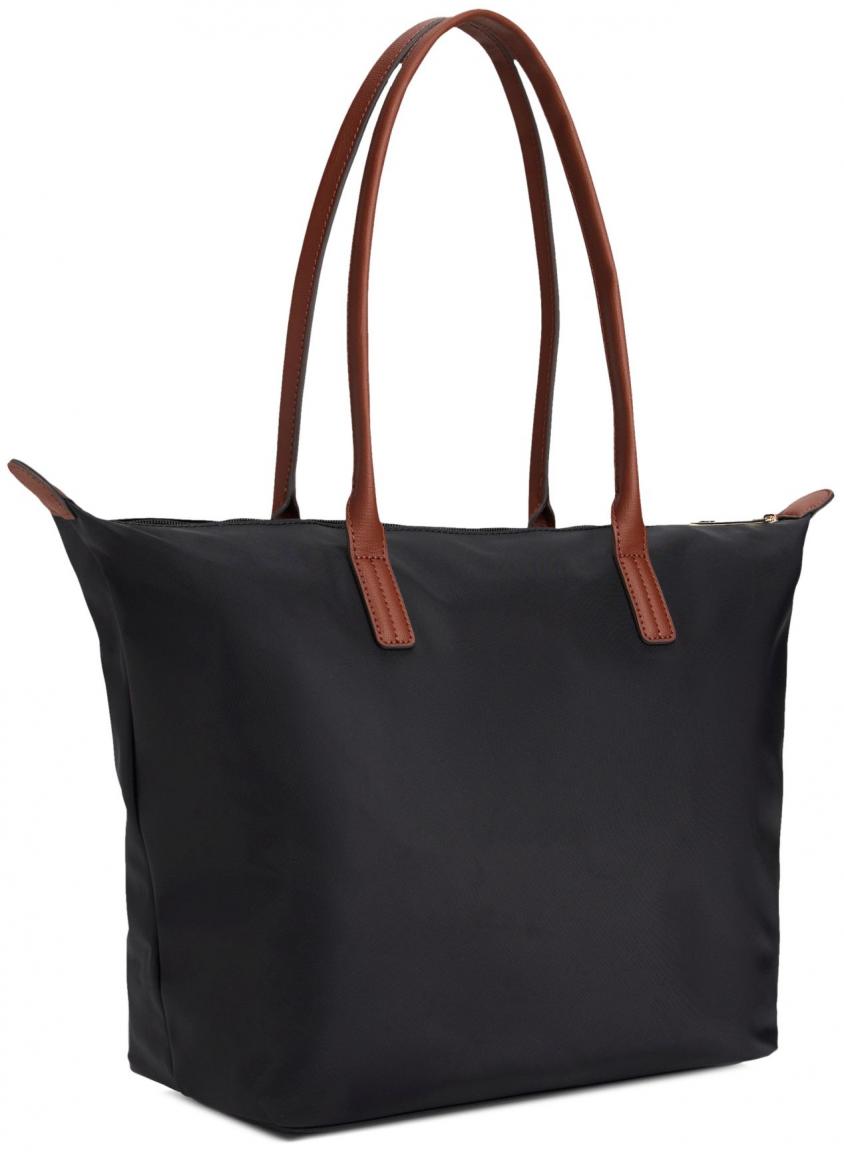 Tommy Hilfiger Medium Nylontasche schwarz Popette Tote