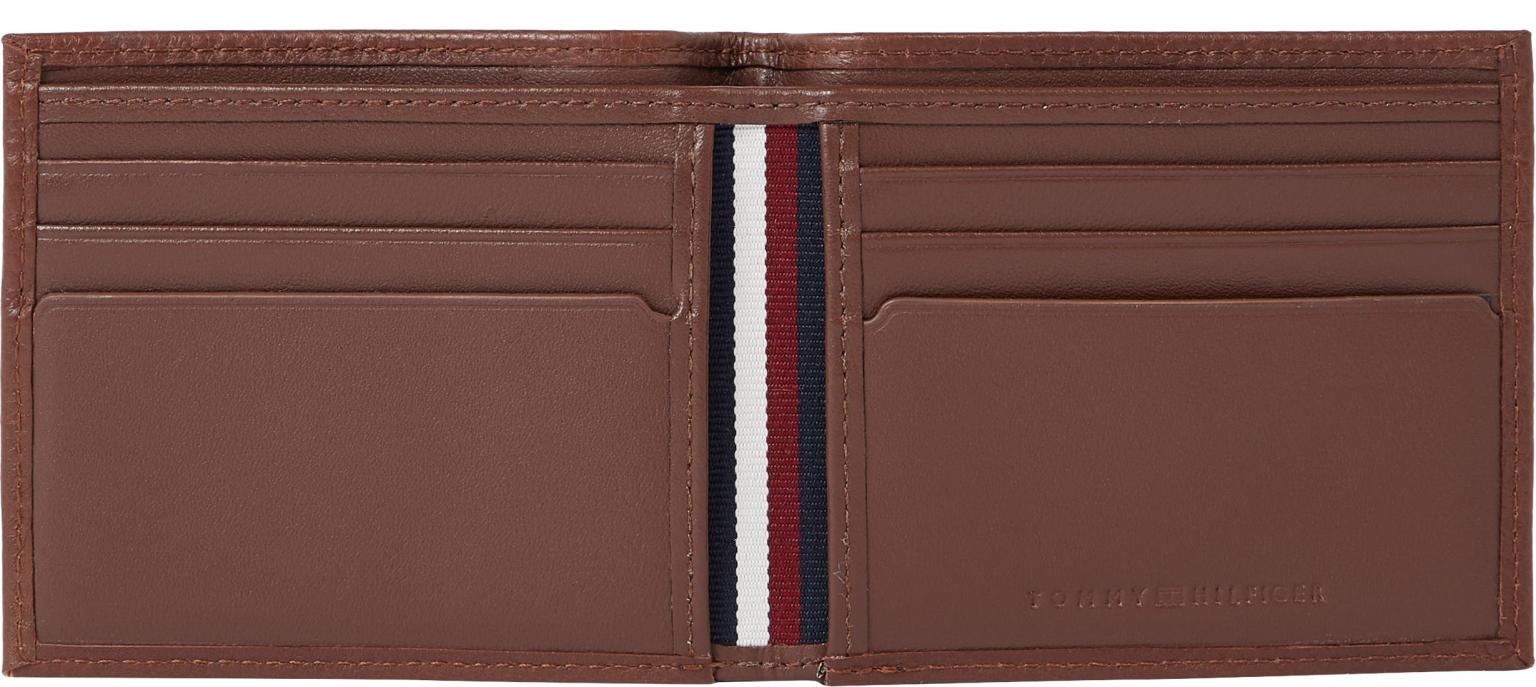 Tommy Hilfiger Mini Leather Wallet chestnut