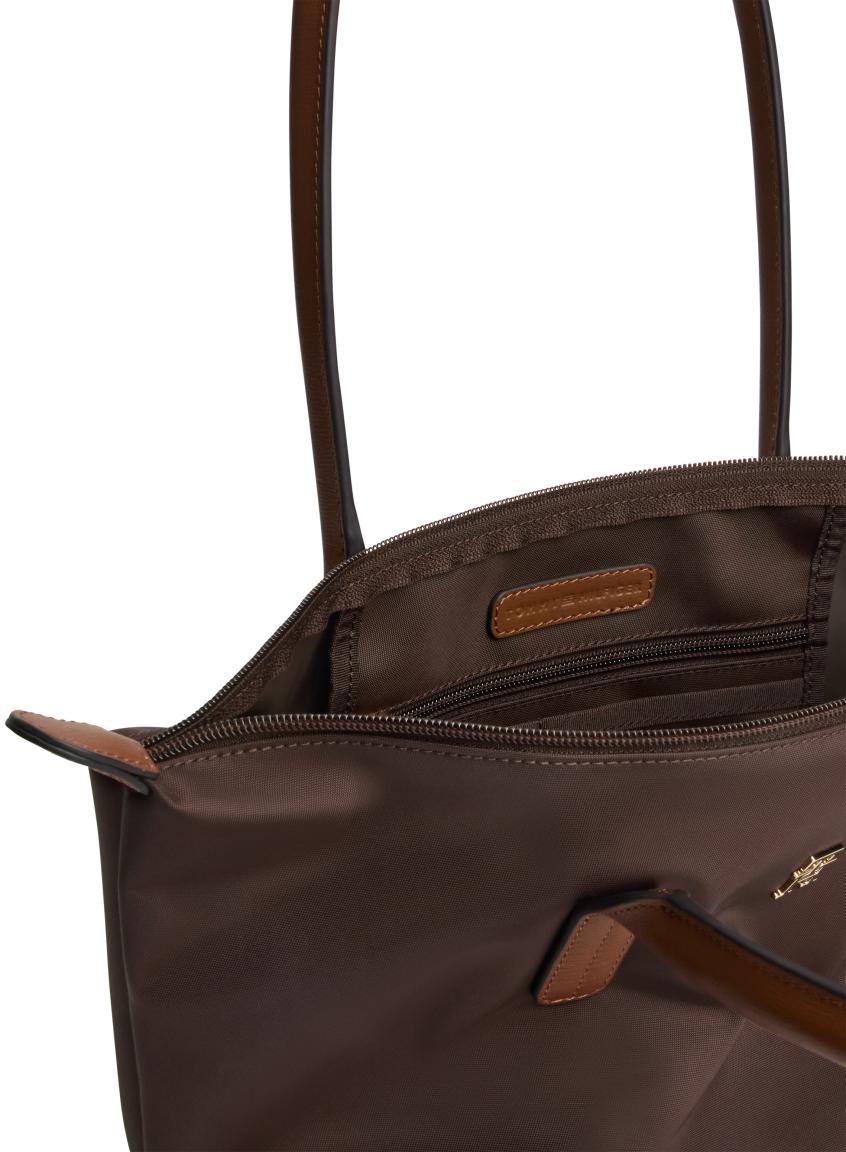 Tommy Hilfiger Popette East West Tote Handtasche Braun