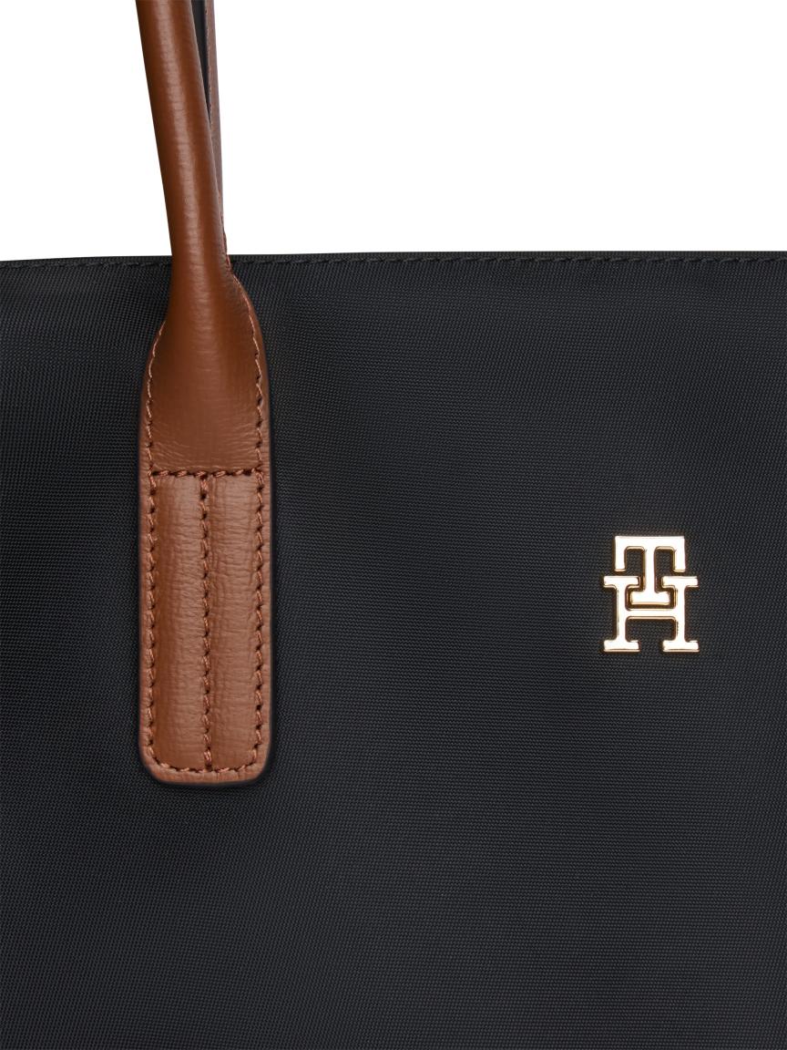 Tommy Hilfiger Popette East West Tote Handtasche Schwarz
