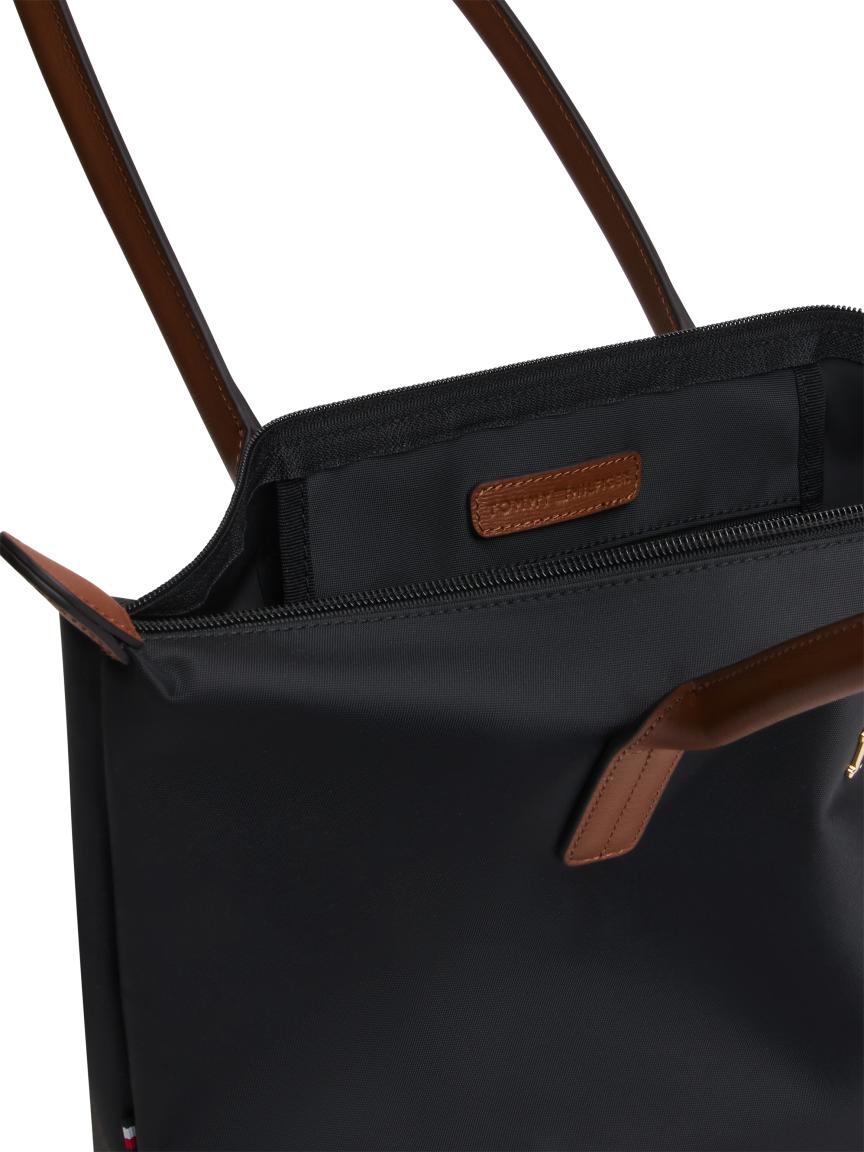 Tommy Hilfiger Popette East West Tote Handtasche Schwarz