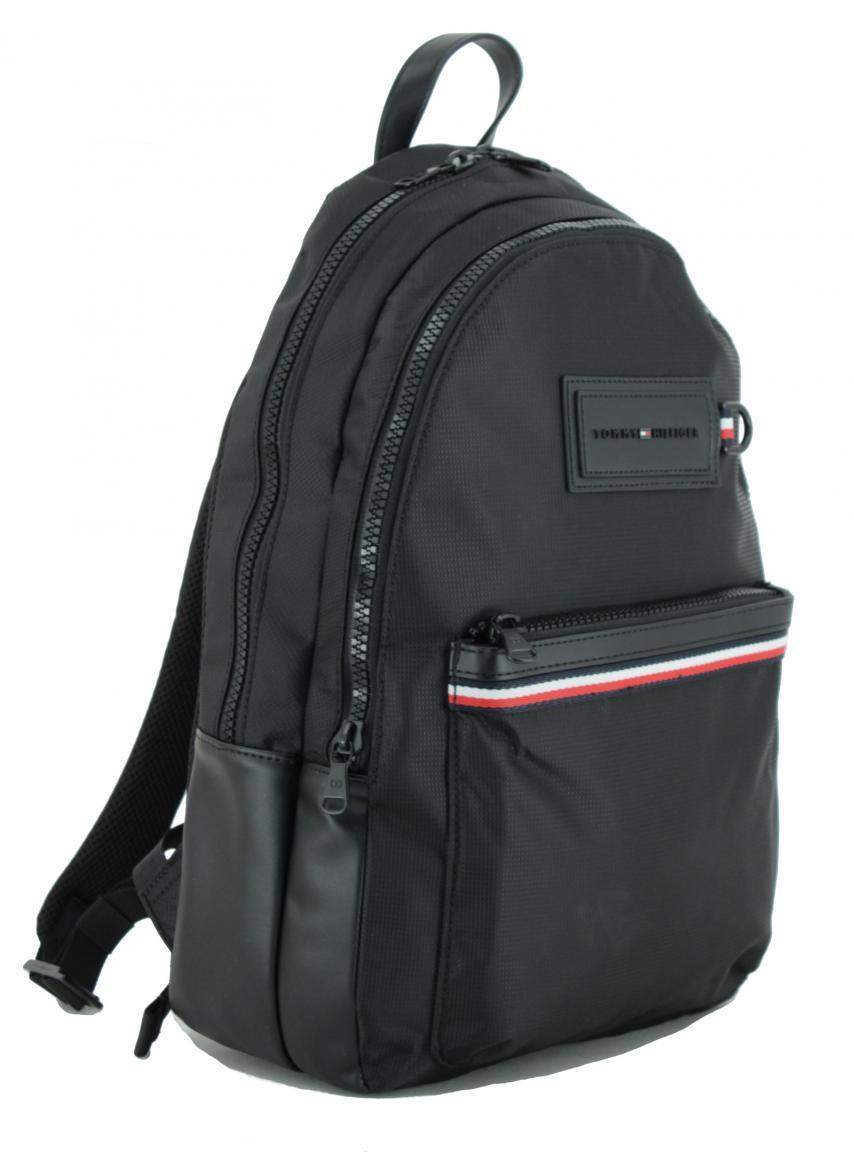 Tommy Hilfiger Rucksack Backpack Nylon schwarz
