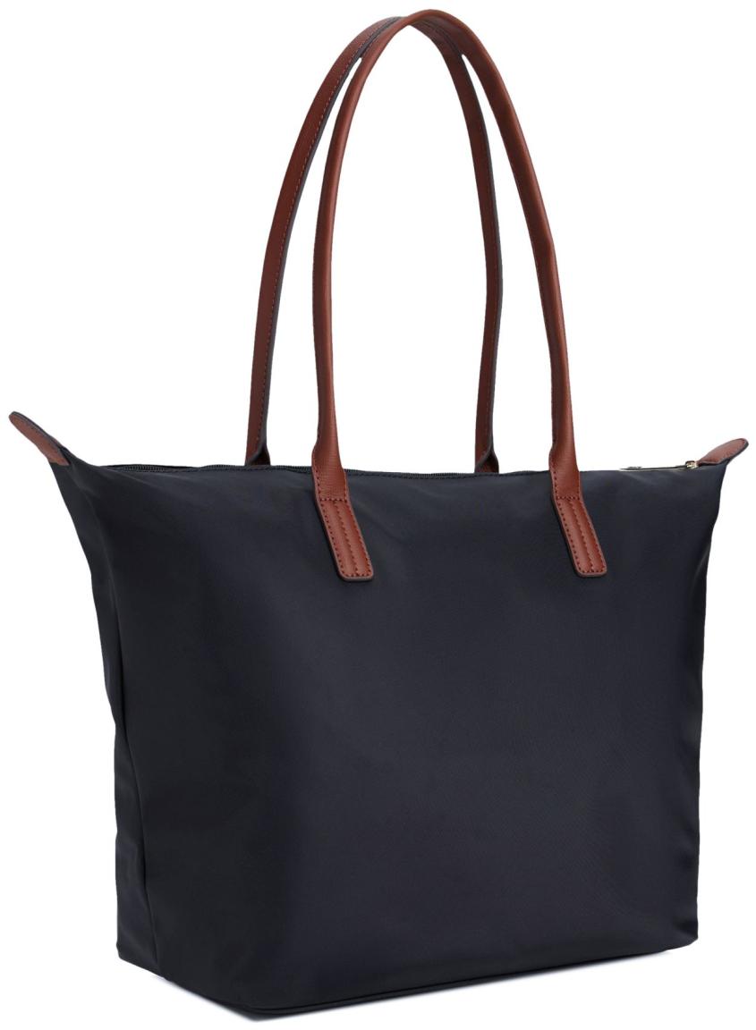 Tommy Hilfiger Shopper Tasche Popette Tote Spaceblue Perlon