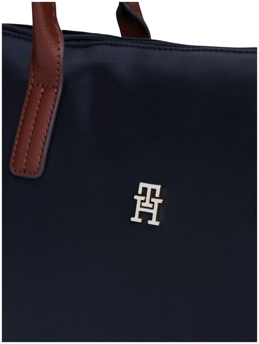 Tommy Hilfiger Shopper Tasche Popette Tote Spaceblue Perlon