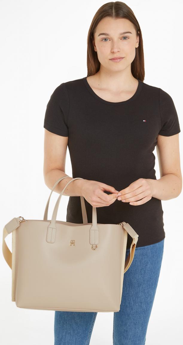 Tommy Hilfiger Shopper beige Iconic Satchel 