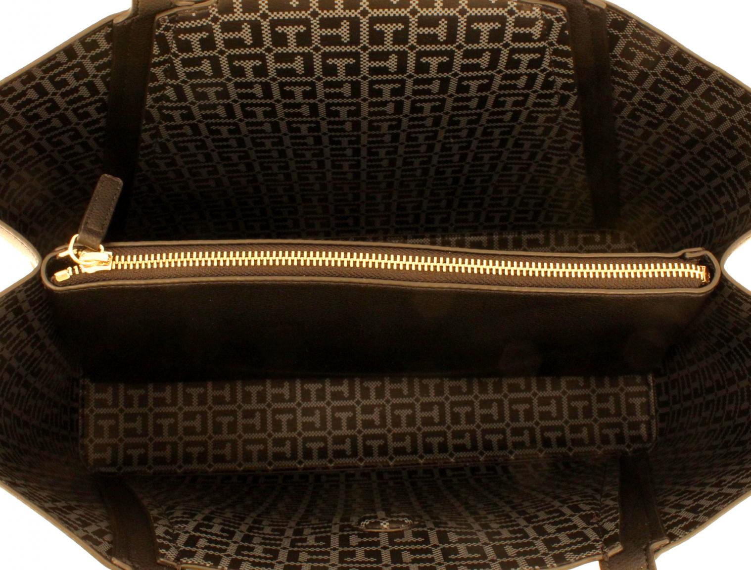 Tommy Hilfiger Shoppertasche Bag in Bag Innentasche schwarz