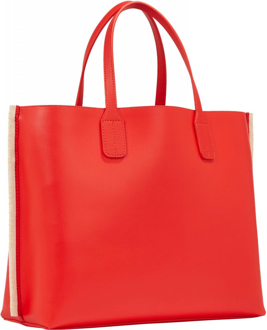 Tommy Hilfiger Shoppertasche Iconic Satchel Fierce Red