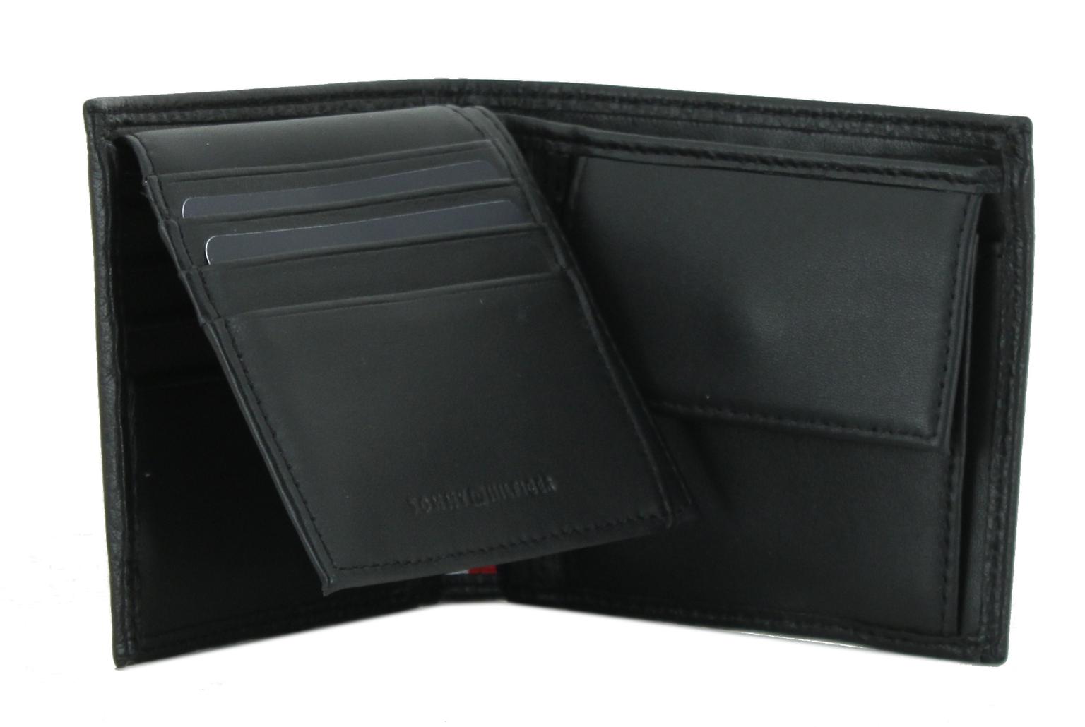 Tommy Hilfiger TH Central CC Flap and Coin schwarz Geldbörse Herren