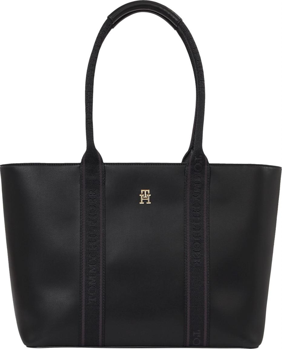 Tommy Hilfiger Tote Bag Logotape Women Black 