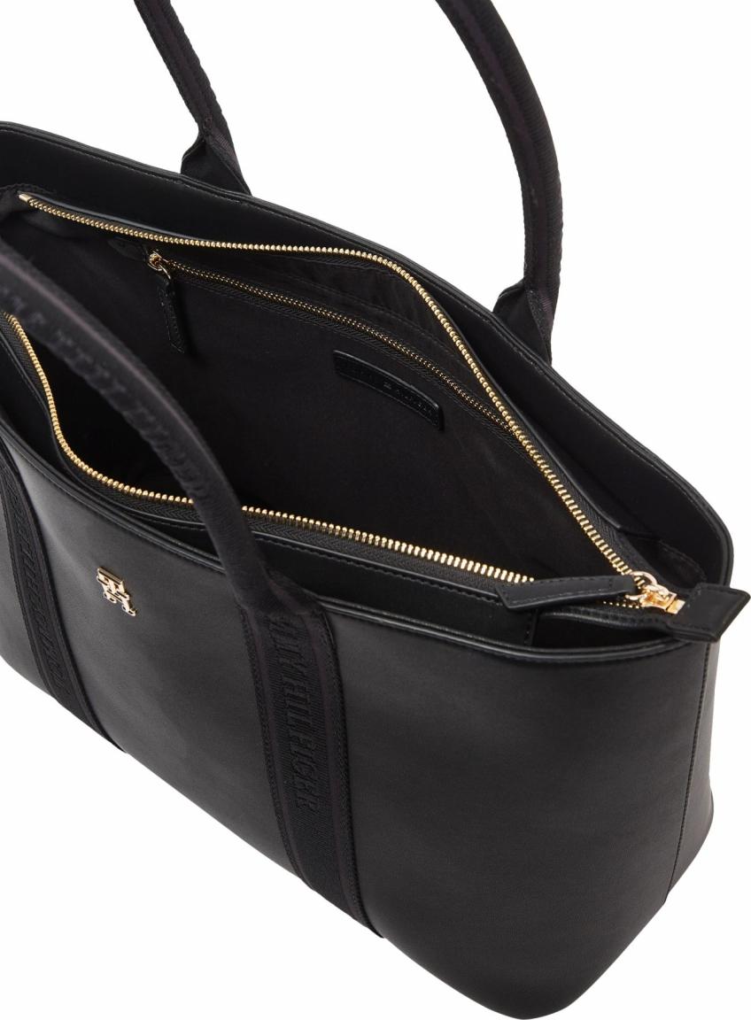 Tommy Hilfiger Tote Bag Logotape Women Black 