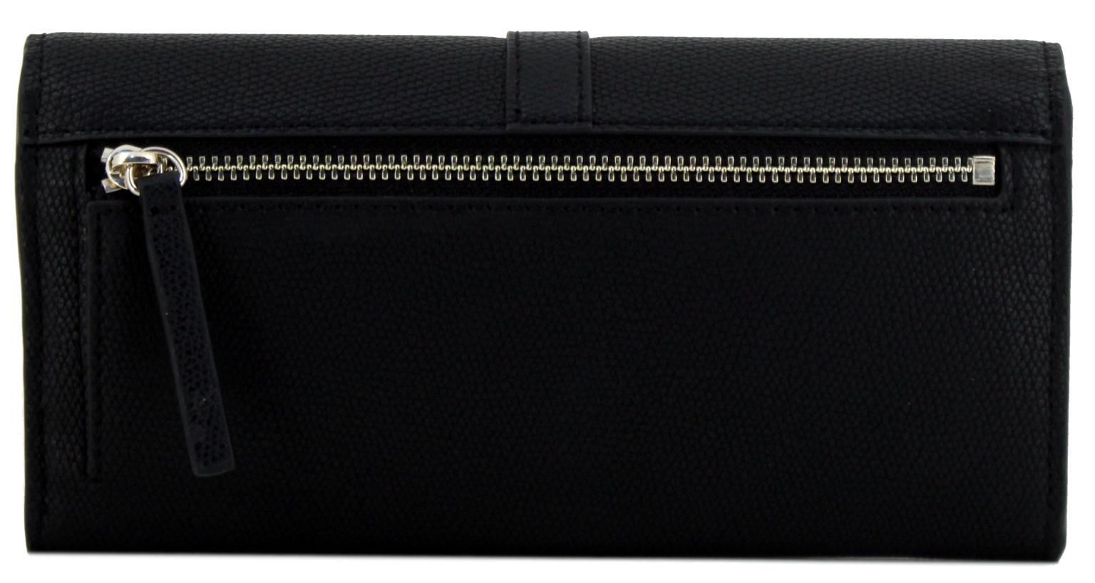 Tommy Hilfiger Überschlagportemonnaie TH Plush Flap Wallet schwarz