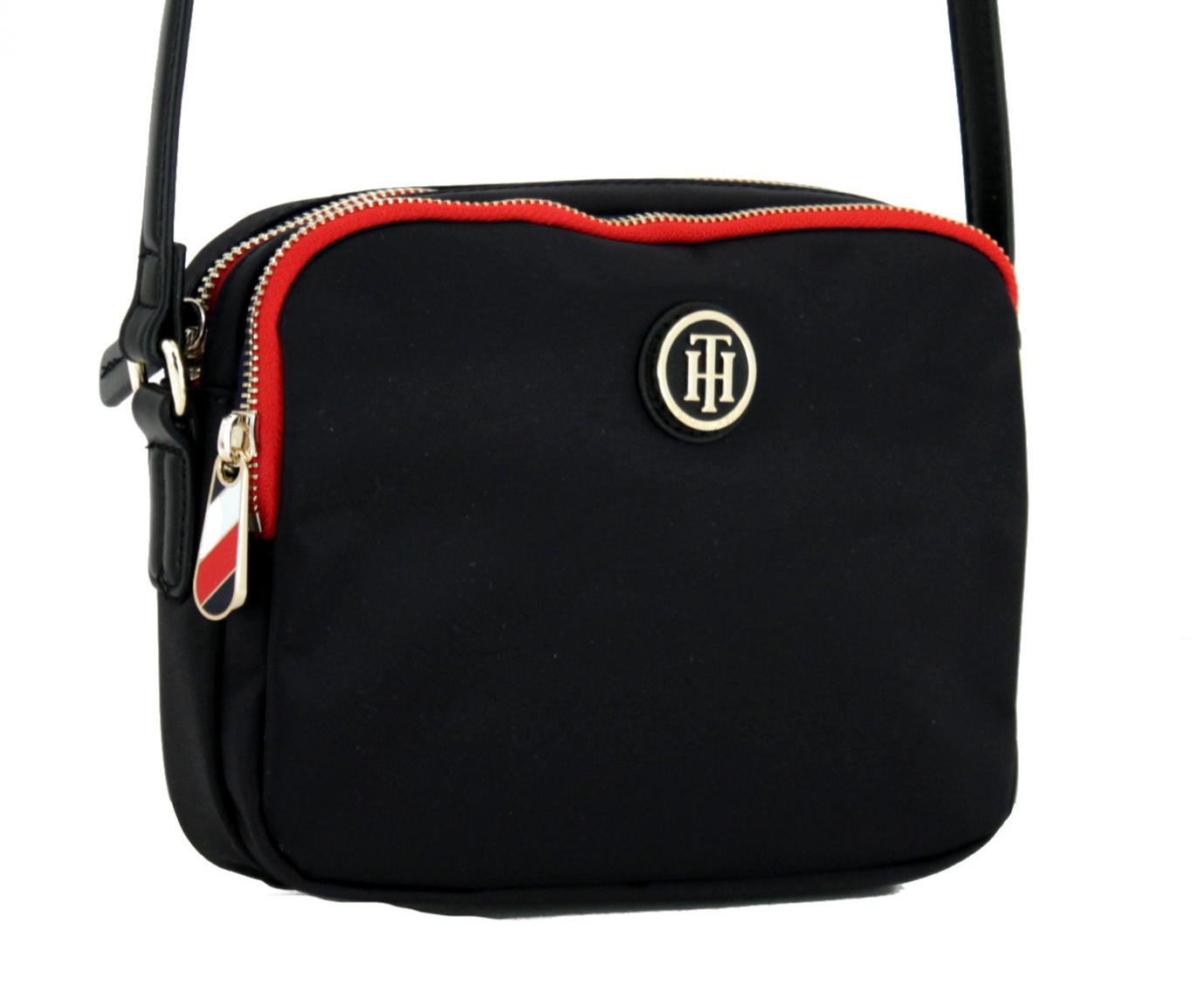 Tommy Hilfiger Umhängetasche Poppy Crossover Nylon schwarz
