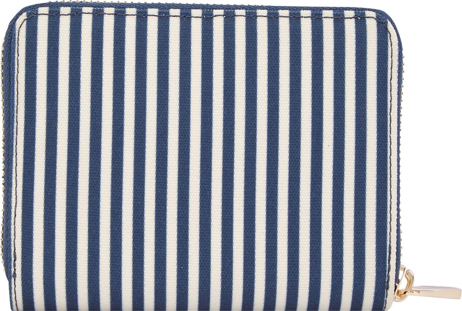 Tommy Hilfiger Zip Arround Börse Poppy Summer Med ZA Marine gestreift nachhaltig