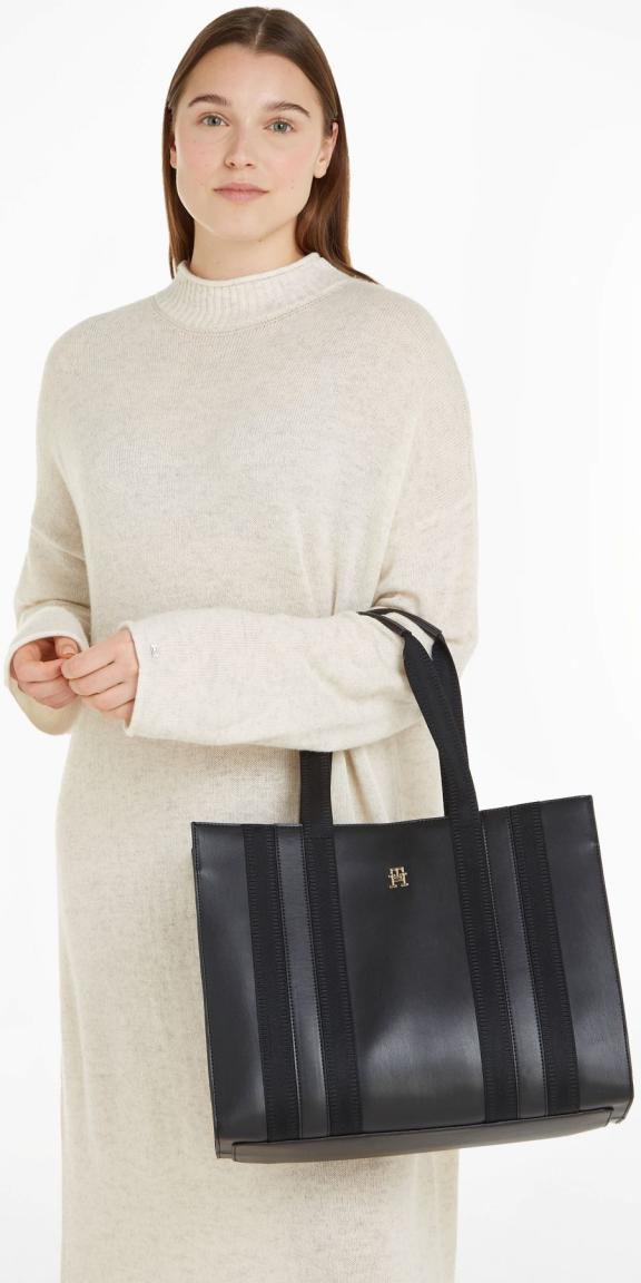 Tommy Hilfiger große Businesstasche Identity Tote Black