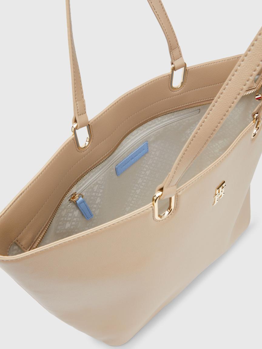 Tommy Hilfiger großer Shopper Beige 