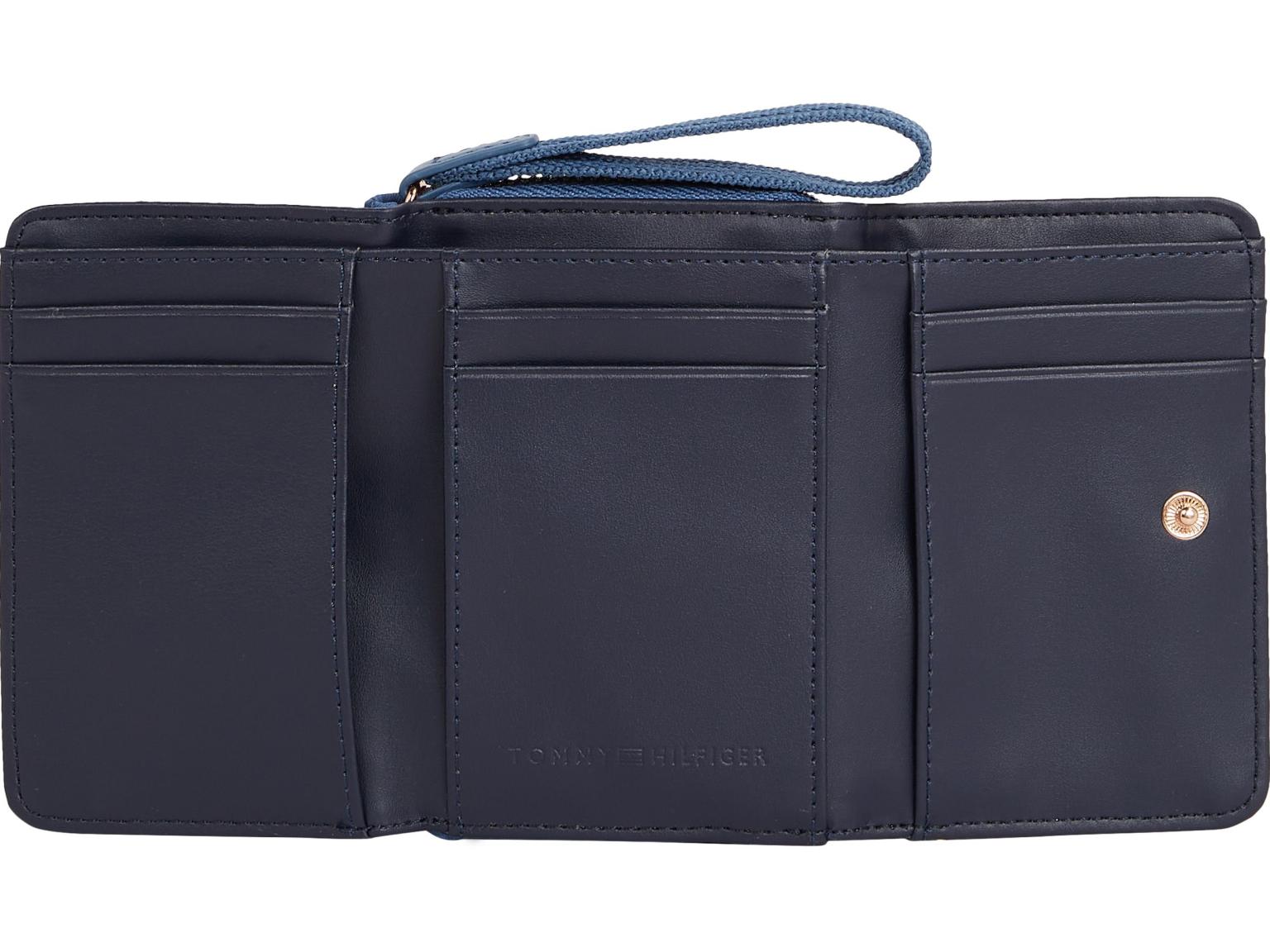 Tommy Hilfiger kompakte Brieftasche Flow Blau 