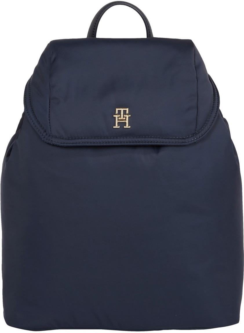 Tommy Hilfiger wattierter Rucksack Überschlag Blau