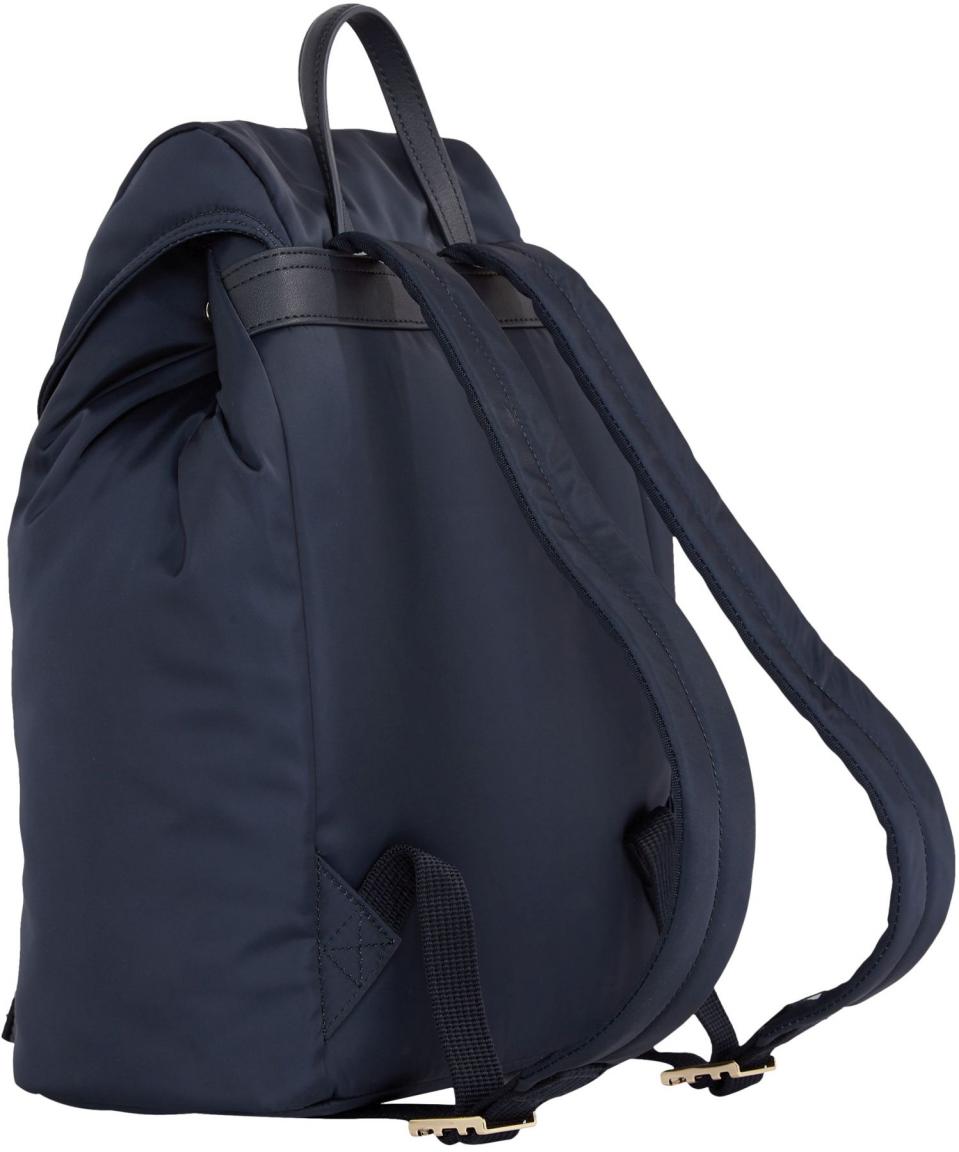 Tommy Hilfiger wattierter Rucksack Überschlag Blau