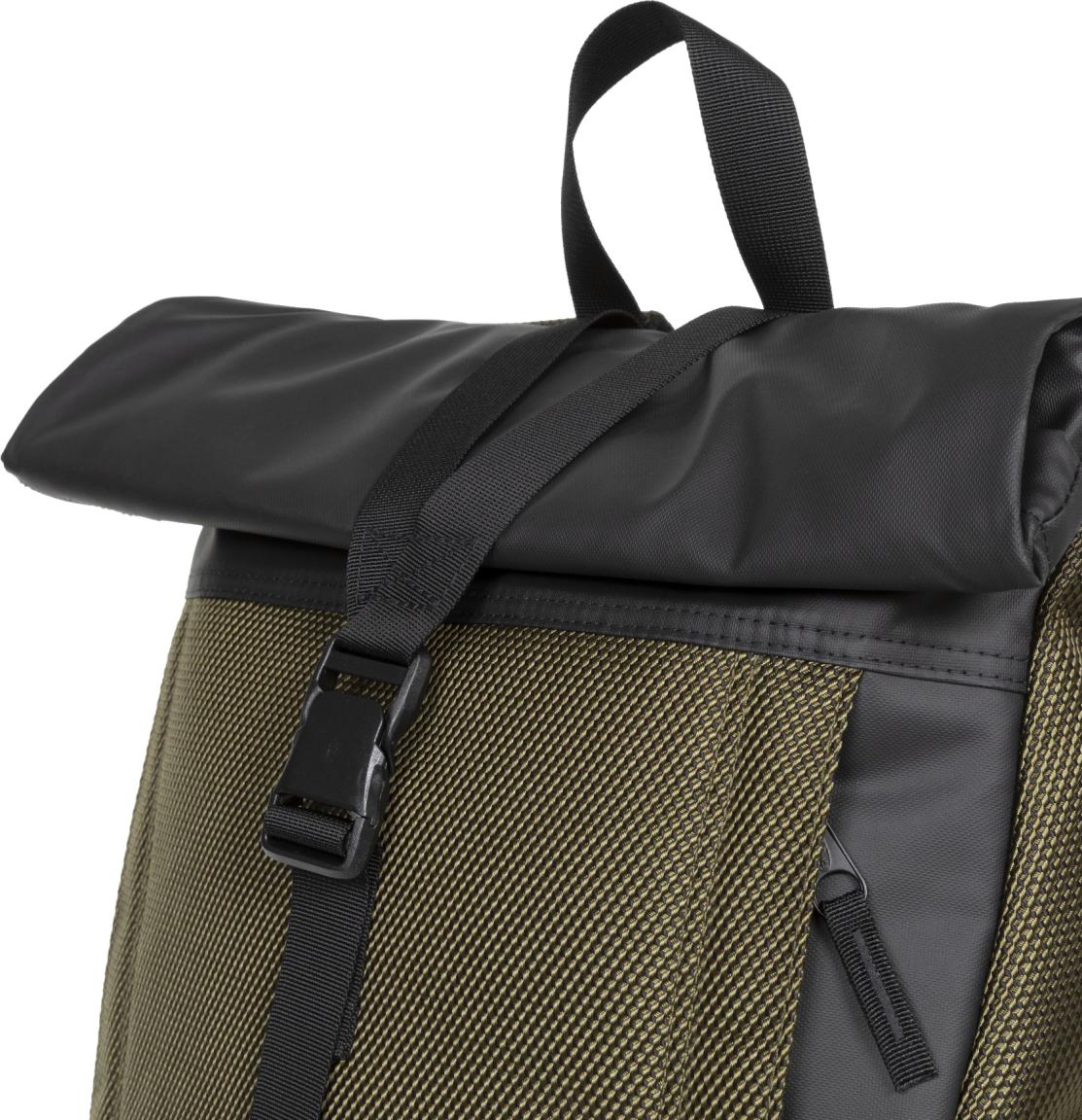 Toplader Rucksack Tecum Roll Armygrün vegan 