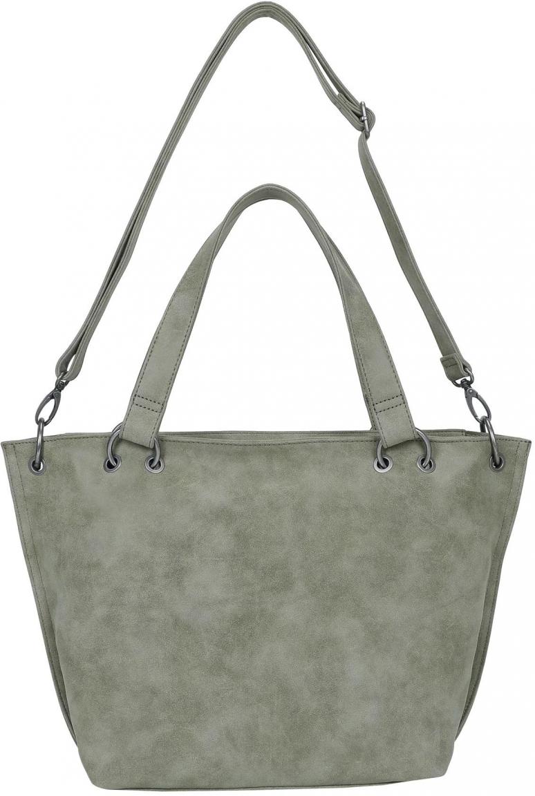 Tote Bag Fritzi aus Preußen Shopper Moss Schlammgrün Tierfrei