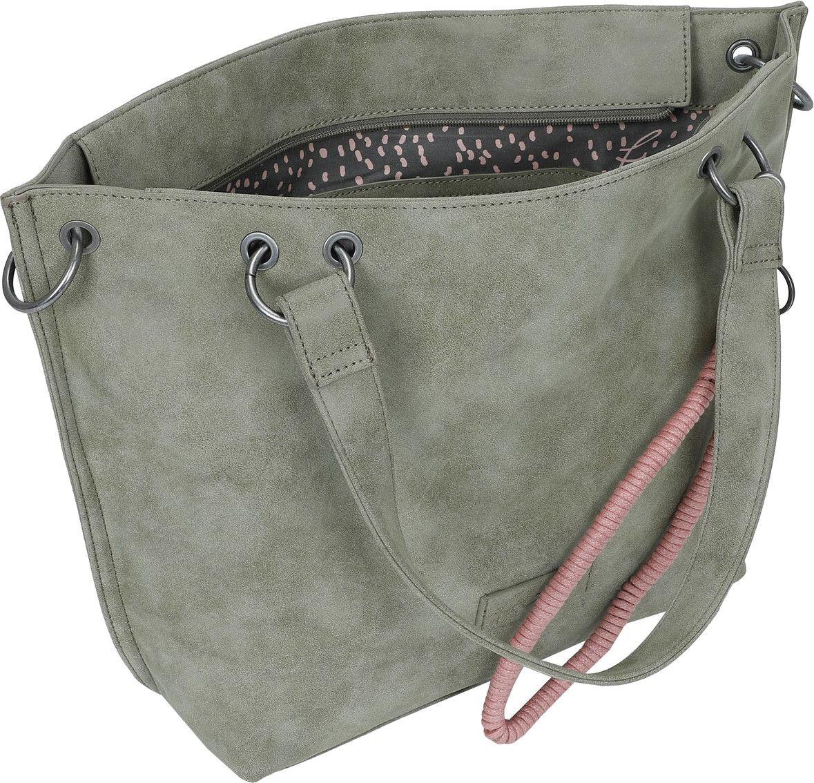 Tote Bag Fritzi aus Preußen Shopper Moss Schlammgrün Tierfrei