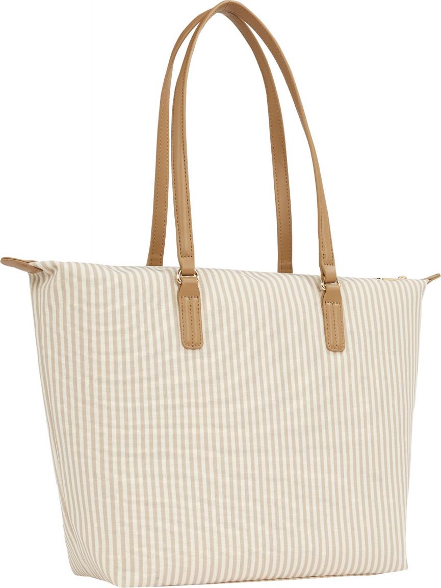Tote Bag Poppy Summer Tommy Hilfiger Safari Canvas Stipe Nachhaltig