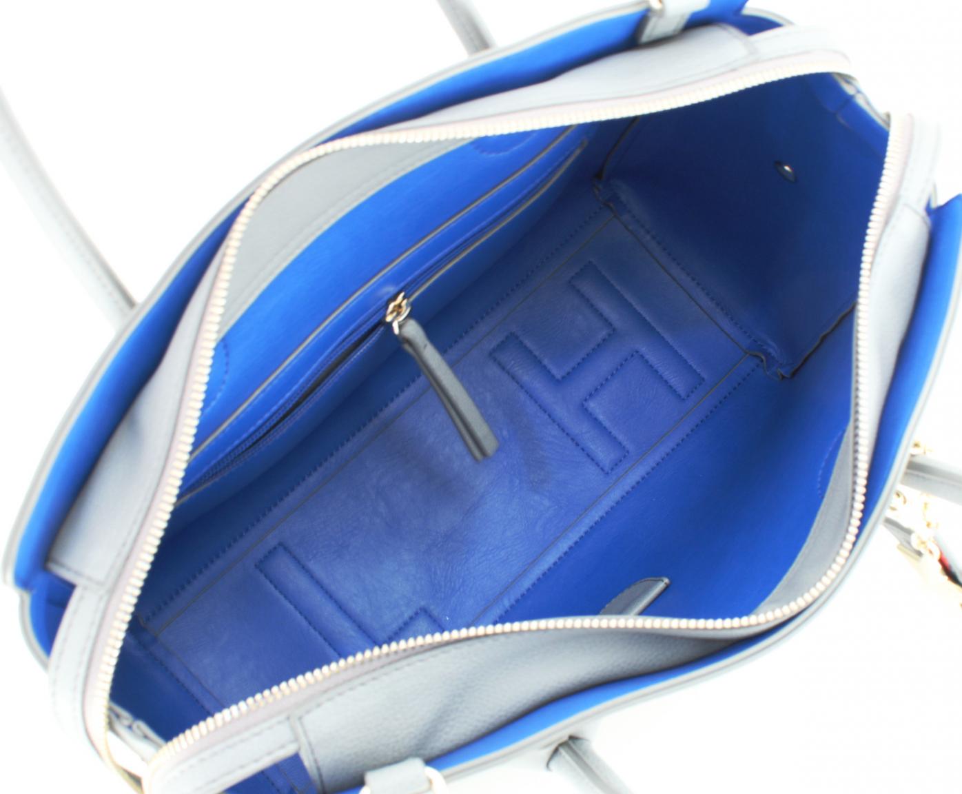 Tote Bag Tommy Hilfiger Charming Satchel navy dunkelblau rot