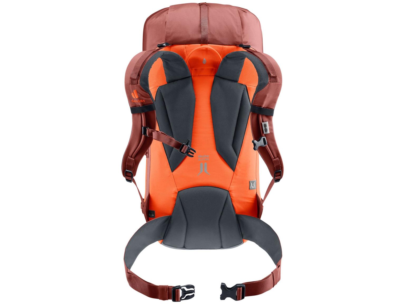 Tourenrucksack deuter Guide 28 SL Papaya Redwood Orange 