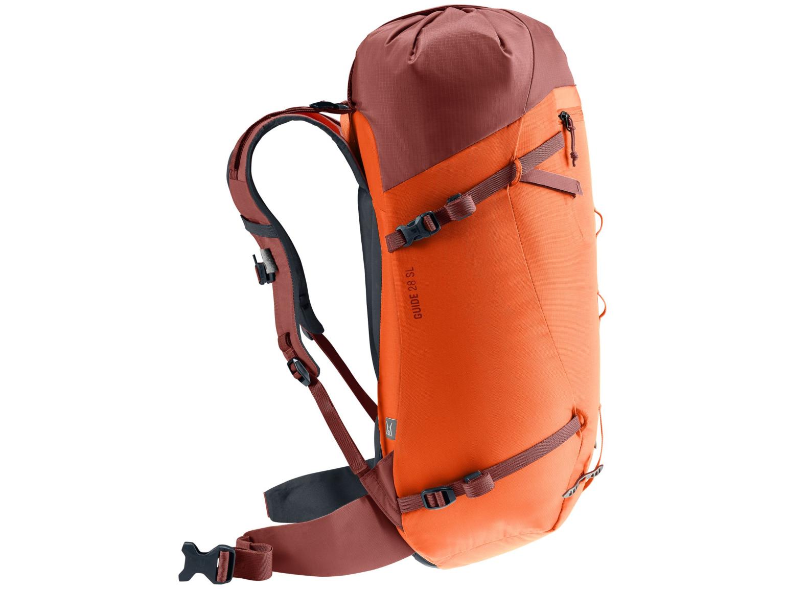 Tourenrucksack deuter Guide 28 SL Papaya Redwood Orange 