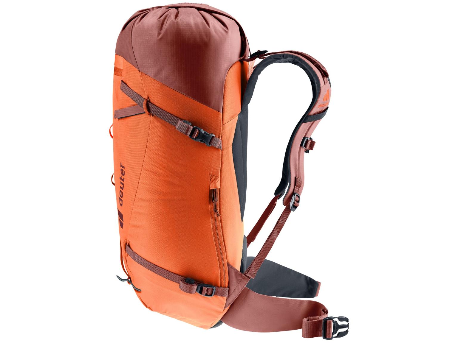 Tourenrucksack deuter Guide 28 SL Papaya Redwood Orange 