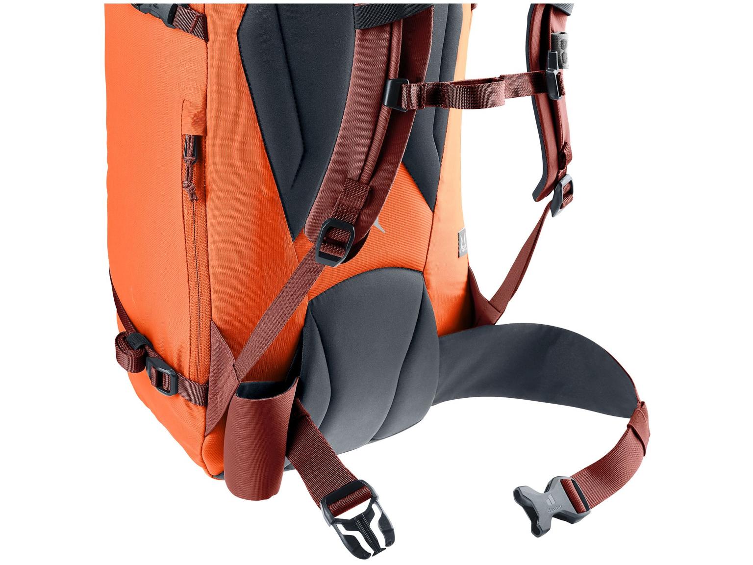 Tourenrucksack deuter Guide 28 SL Papaya Redwood Orange 