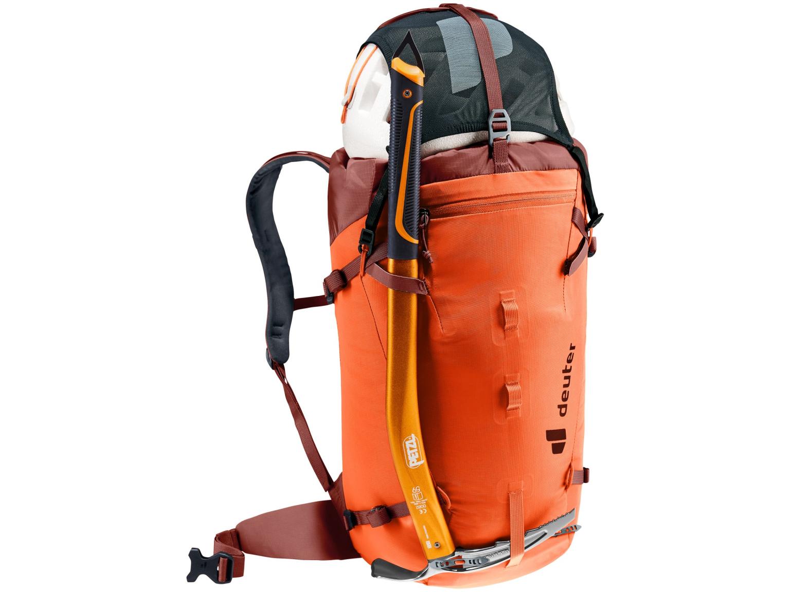 Tourenrucksack deuter Guide 28 SL Papaya Redwood Orange 