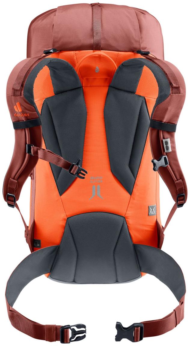 Tourenrucksack deuter Guide 28 SL Papaya Redwood Orange 