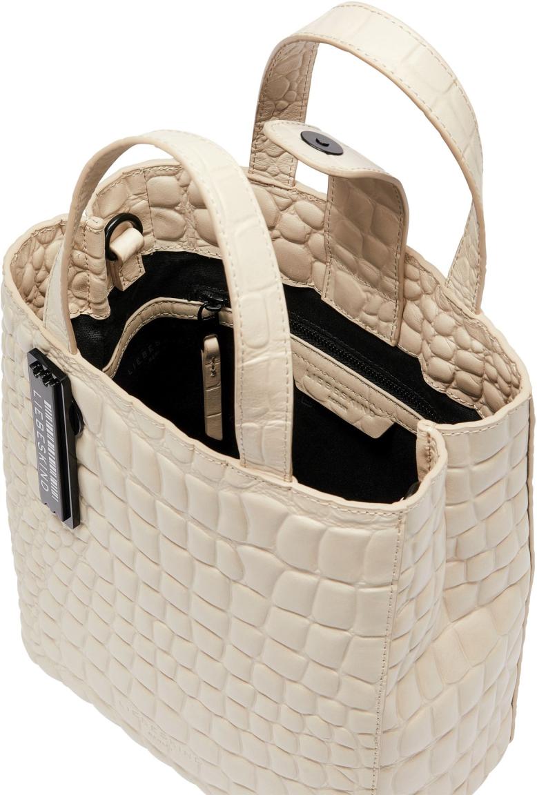 Tragetasche Liebeskind Berlin Tote Paper Bag S Almond Milk Beige