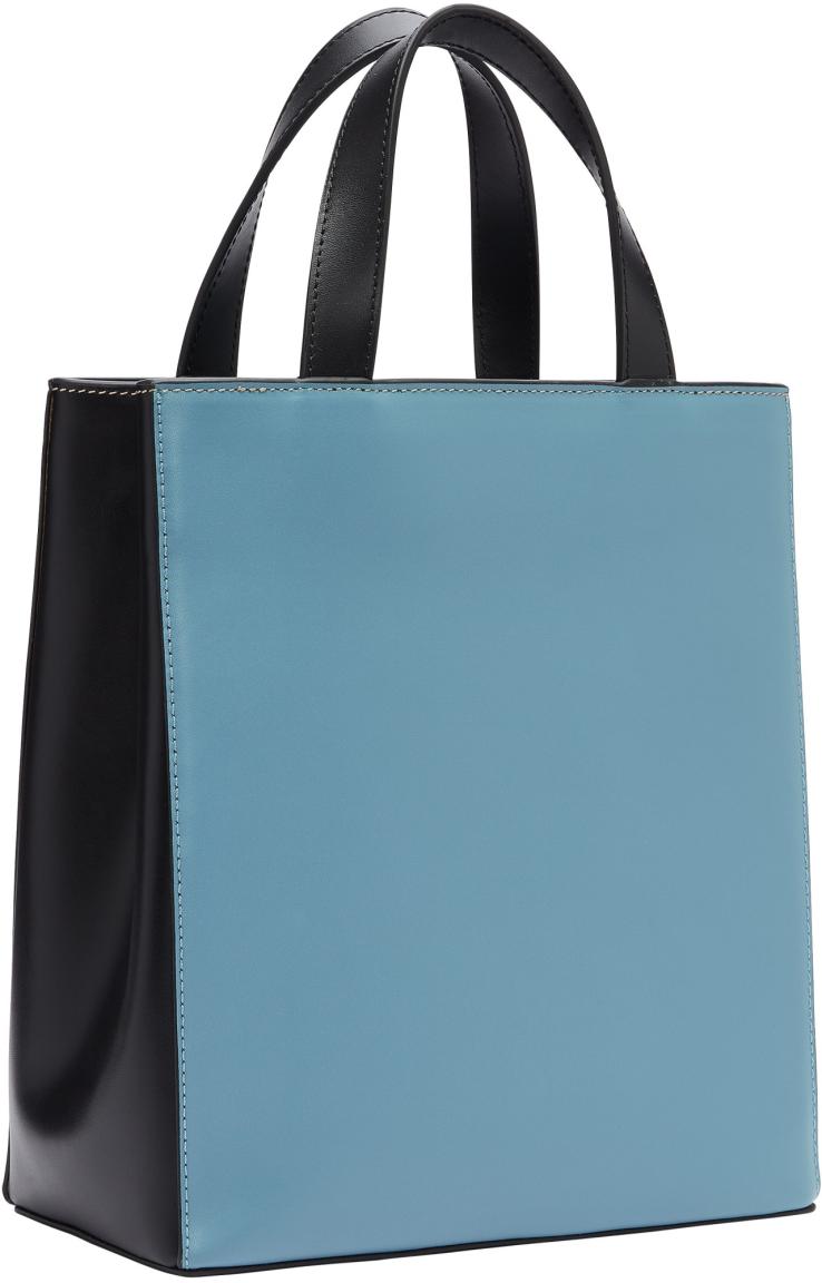 Tragetasche Liebeskind Paper Bag Tote S Natural Blockfarben beige blau