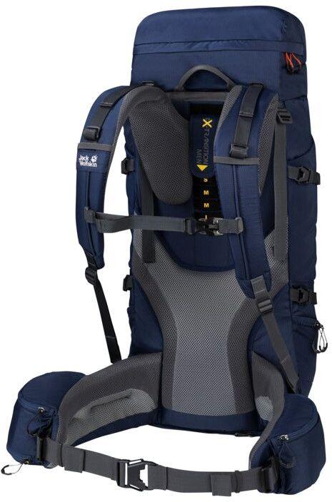 Trailrucksack 60 Liter Men Highland Trail Thunder Blue Jack Wolfskin Bluesign