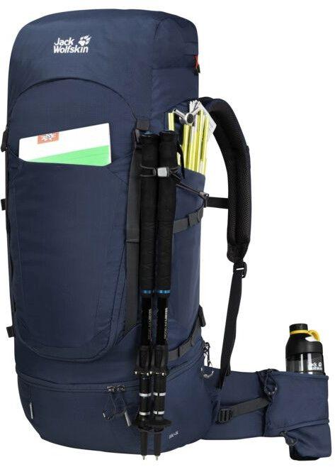 Trailrucksack 60 Liter Men Highland Trail Thunder Blue Jack Wolfskin Bluesign