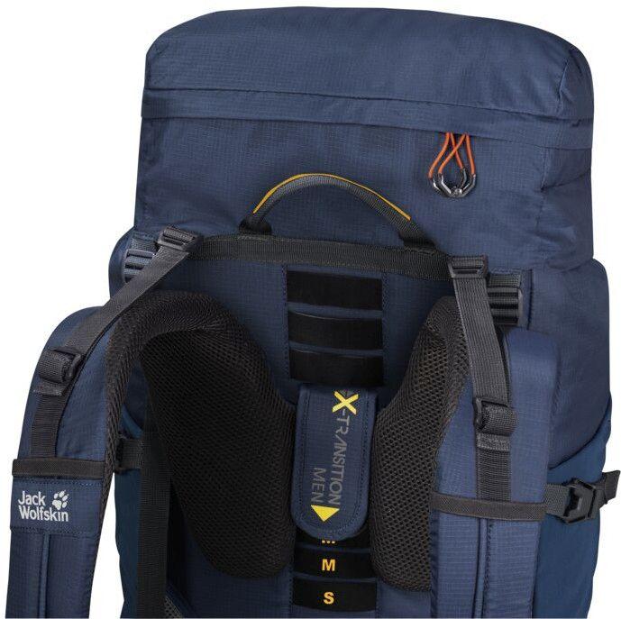 Trailrucksack 60 Liter Men Highland Trail Thunder Blue Jack Wolfskin Bluesign