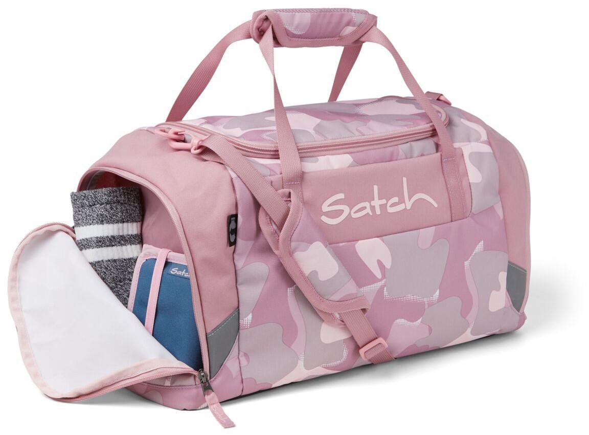 Trainingstasche Satch Duffle Bag Candy Clouds rosa blau Musterprint