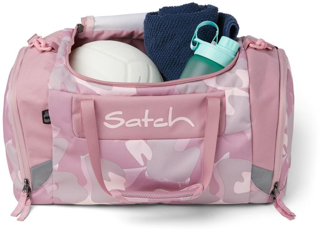 Trainingstasche Satch Duffle Bag Candy Clouds rosa blau Musterprint