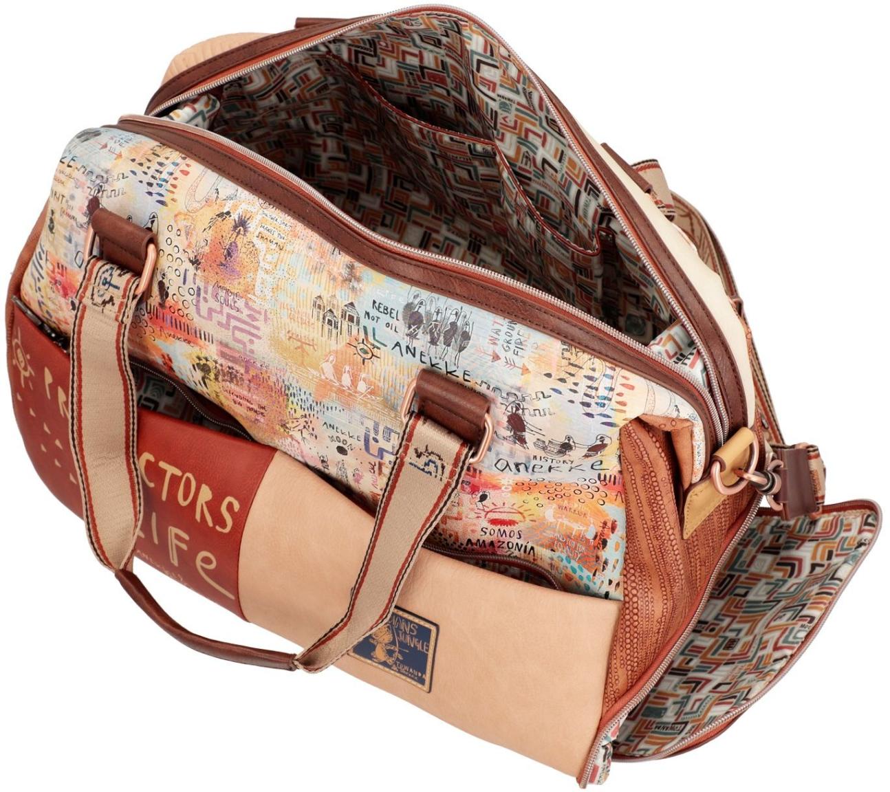 Travel Bag Anekke Menire Sudamerikas Frauen Beige