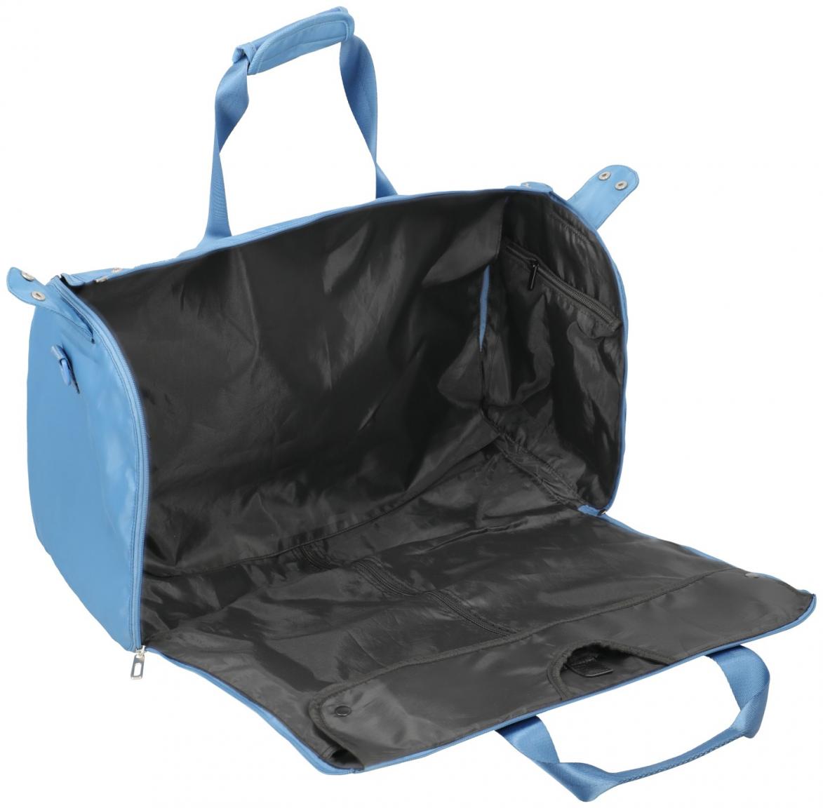 Travelite 2in1 Reisetasche Kleidersack Weekender denimblau