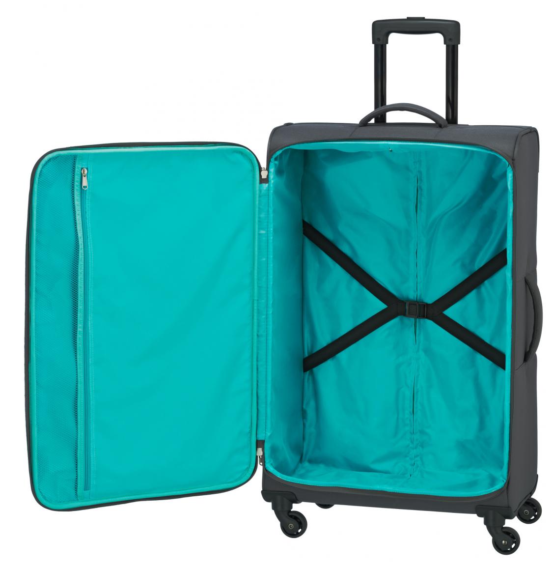 Travelite 4-Rad Reisekoffer Naxos M 64cm Pink