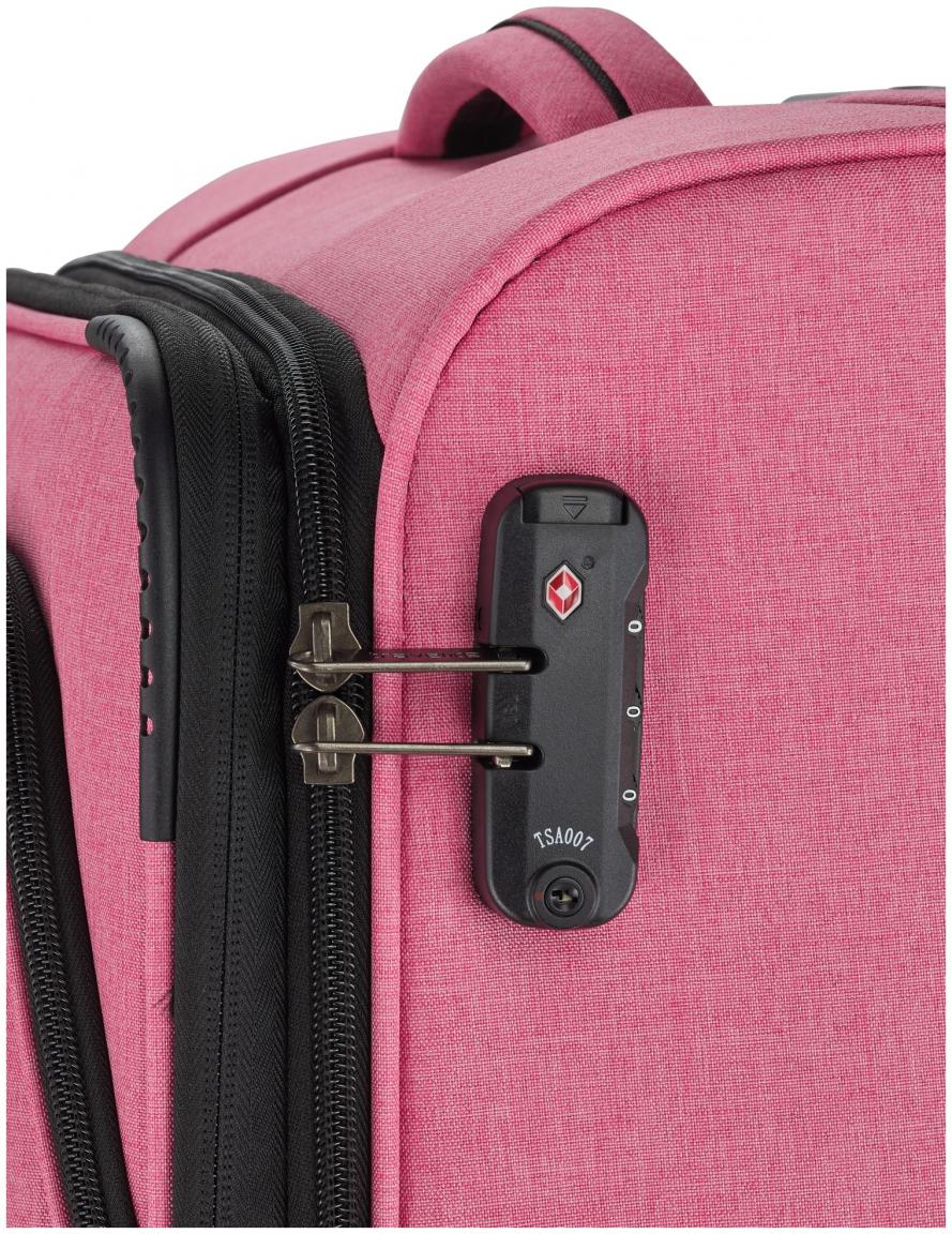 Travelite 4w Trolley L 78cm Adria Rosa Flugkoffer Weichgepäck