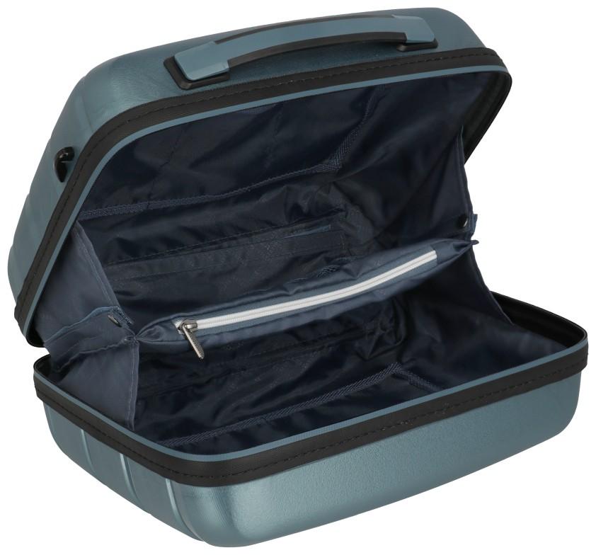 Travelite Air Base Beauty Case Ice Blue blau Hartschale
