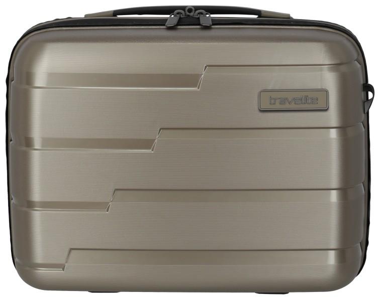 Travelite Air Base Beautycase Champagne Hartschale