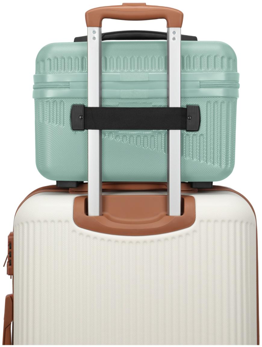 Travelite Bali Beauty Case Mint hellgrün Hartschale